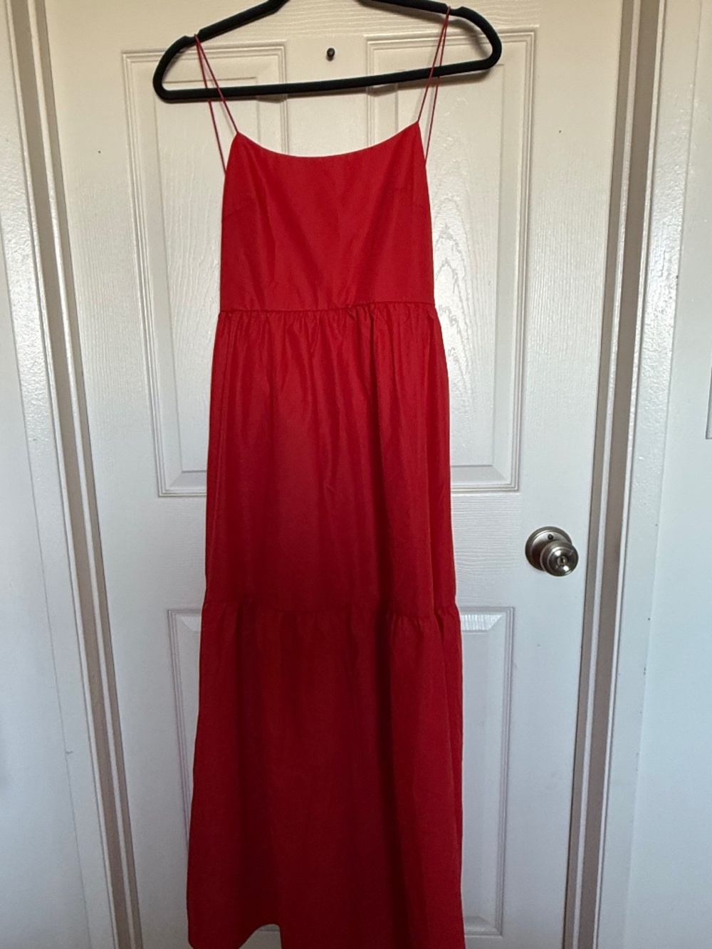 Commense Scarlet Red Backless Maxi Dress - Picture 3 of 4